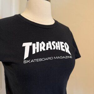 Bundle of Thrasher Women’s T-Shirts + Stickers (Black & Grey)